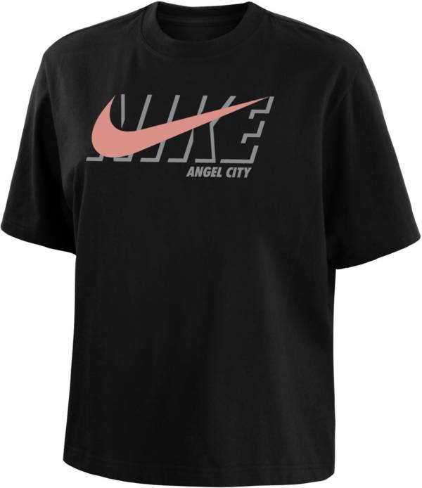 Nike Women's Angel City FC 2023 Swoosh Black T-Shirt product image