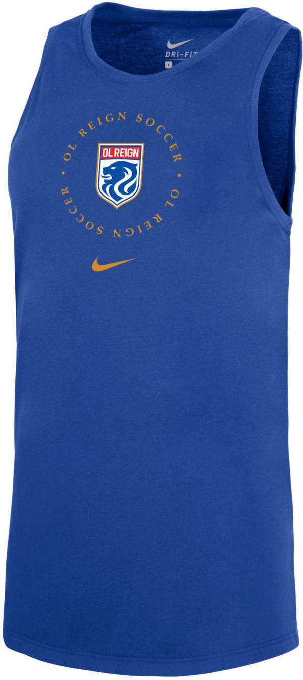 Nike Women's OL Reign FC 2023 Logo Blue Tank Top product image