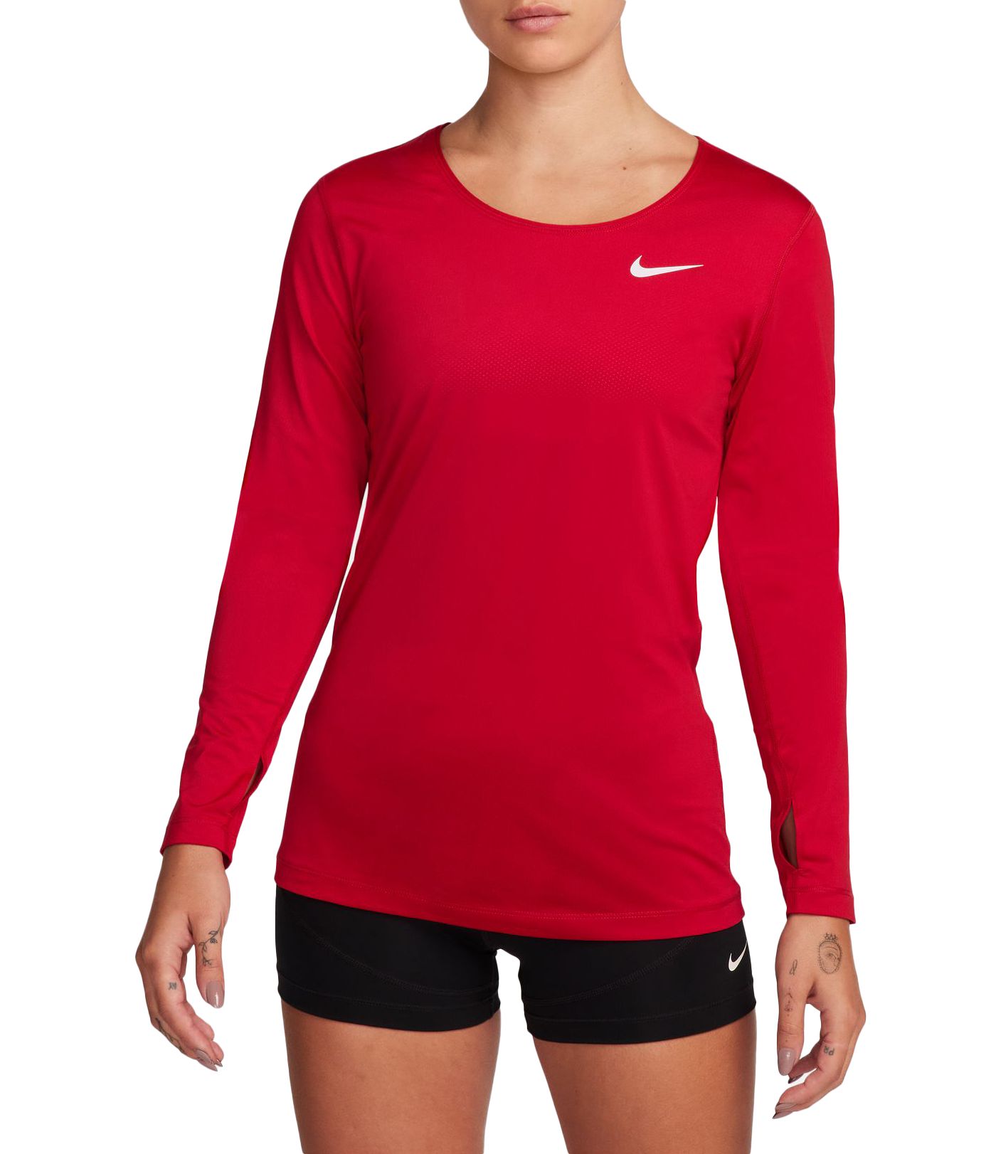 Red long sleeve shirt nike online