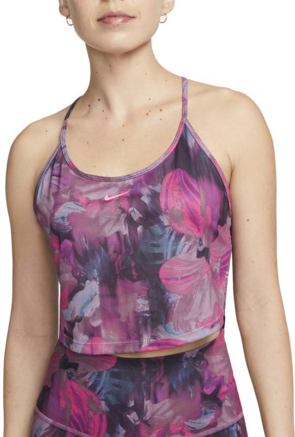 Nike Women's Dri-FIT One Cropped Printed Tank Top product image