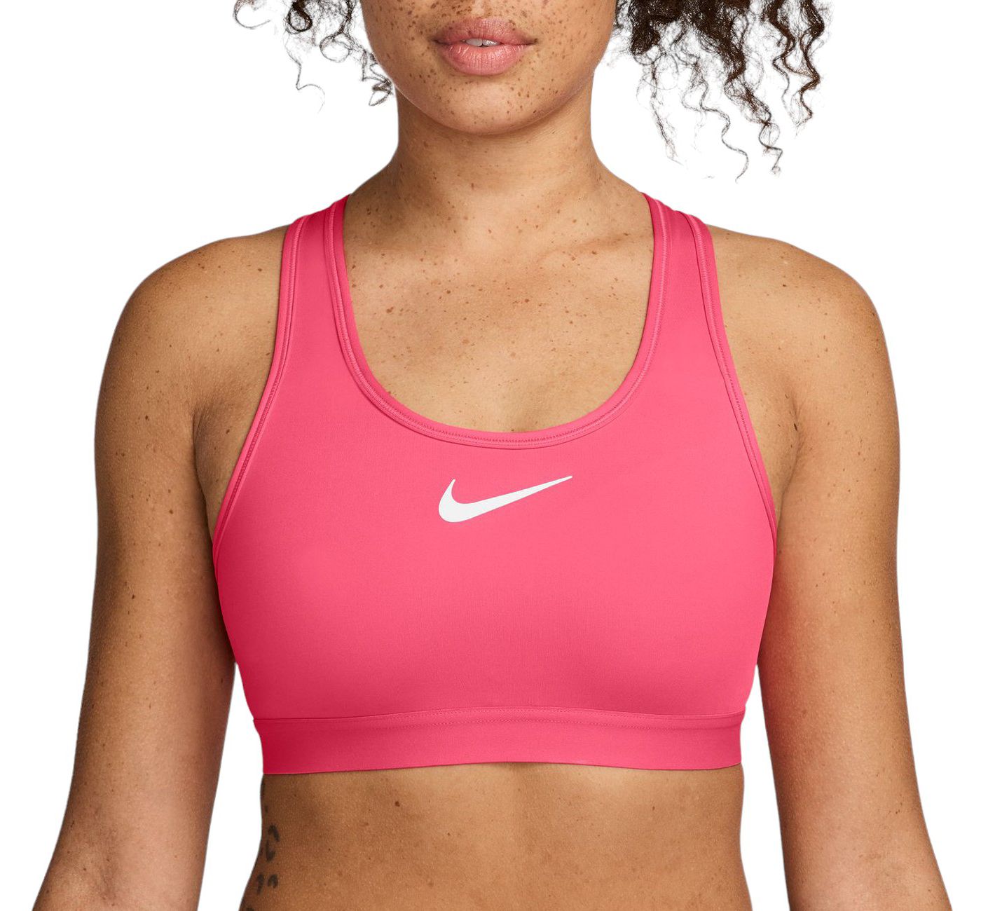 Nike Women s Swoosh High Support Non Padded Adjustable Sports Bra Dick s Sporting Goods