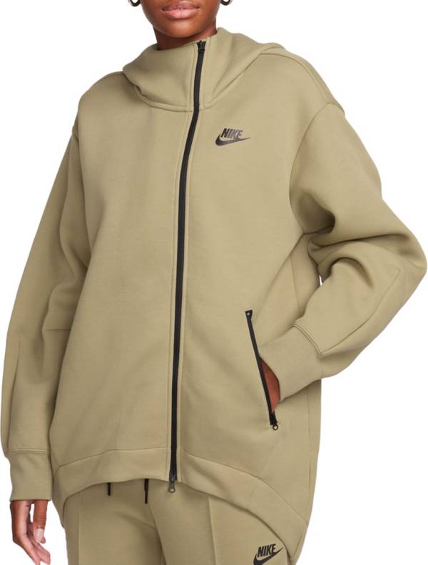 Nike Sportswear Tech Fleece Women's Oversized Full-Zip Hoodie Cape.