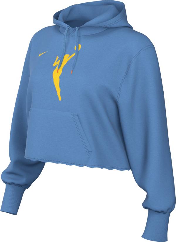 Nike Women's Chicago Sky Blue Courtside Fleece Pullover Hoodie product image