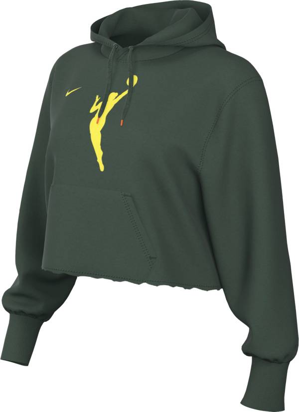 Nike Women's Seattle Storm Green Courtside Fleece Pullover Hoodie | Dick's  Sporting Goods