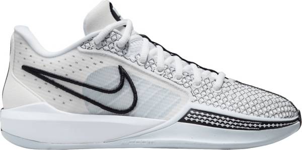 White nike clearance mens basketball shoes