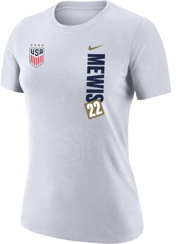 Men's Nike Crystal Dunn White USWNT 2023 Home Replica Jersey Size: Small