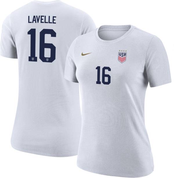 Youth Nike Rose Lavelle White USWNT 2023 Home Replica Jersey