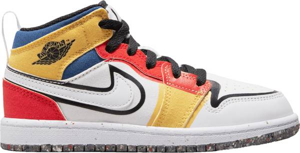 Jordan Kids' Preschool Air Jordan 1 Mid SE Basketball Shoes