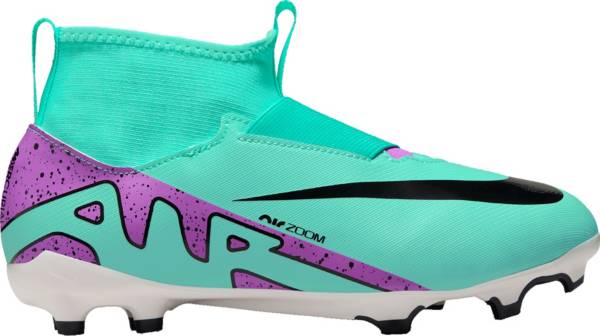 Kids purple hot sale soccer cleats