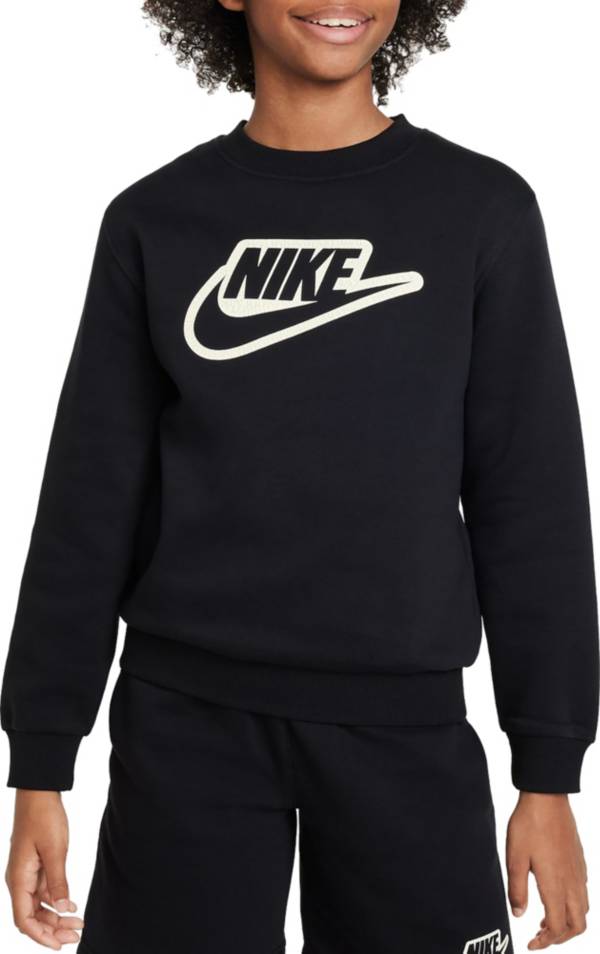 Nike Sportswear Club Fleece Crewneck Sweatshirt / Black