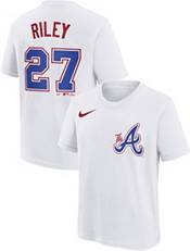 Atlanta Braves Austin Riley #27 Navy Sport Team Shirt Baseball Jersey