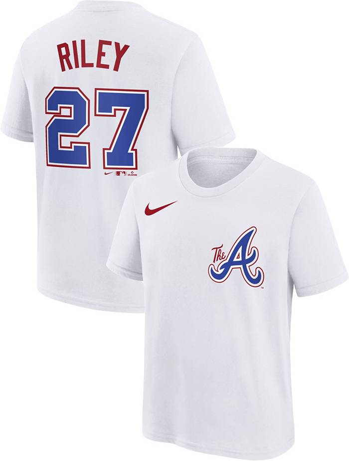 Toddler Nike White Atlanta Braves Official Team Jersey