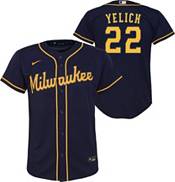 Youth Nike Christian Yelich Navy Milwaukee Brewers Alternate Replica Player  Jersey