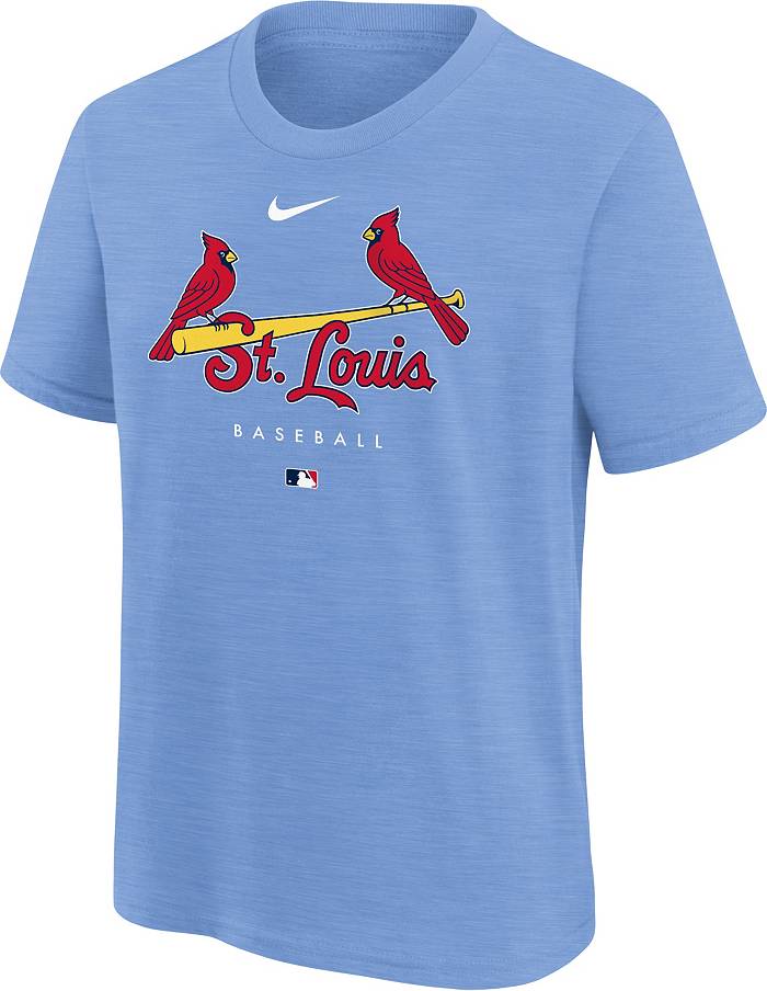 Nike Youth St. Louis Cardinals Blue Early Work T-Shirt