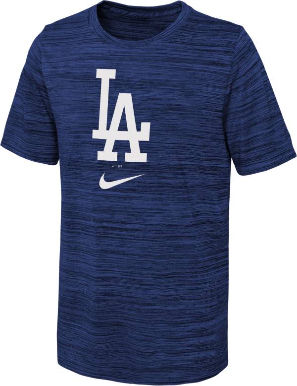 Los Angeles Dodgers Nike Official Replica Home Jersey - Youth with Smith 16  printing