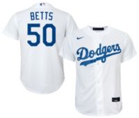 Nike Youth Los Angeles Dodgers Mookie Betts #50 White Home