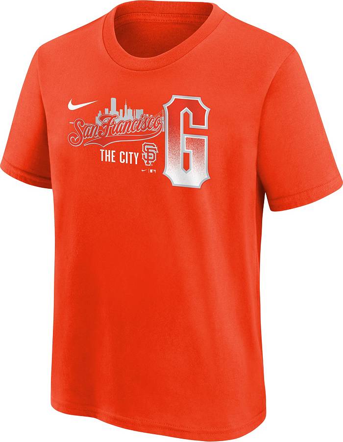 Nike Youth San Francisco Giants Orange City Connect Graphic T-Shirt