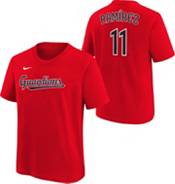 Jose Ramirez Cleveland Indians Nike Unisex Kids T Shirt Shirt Red Youth M  New