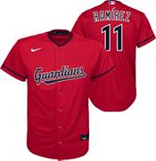 Get Your Red Cleveland Guardians Baseball Jersey - Lilo & Stitch
