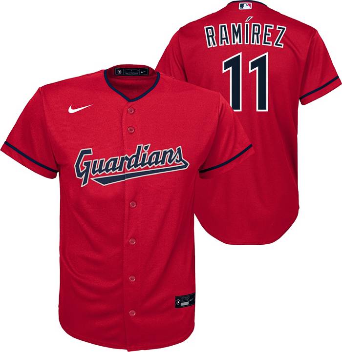 Cleveland Guardians Nike Alternate Authentic Team Jersey - Red