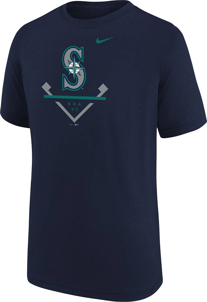 Nike Youth Seattle Mariners Julio Rodriguez #44 Navy T-Shirt
