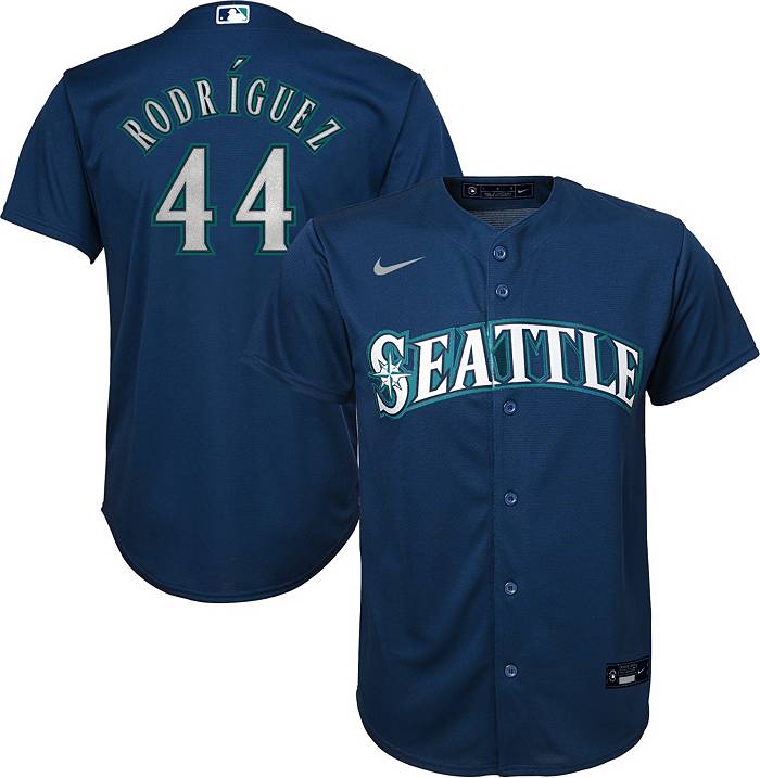 Nike Youth Seattle Mariners Julio Rodríguez #44 Navy Home Cool Base Jersey