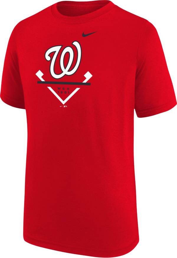 Nike Youth Washington Nationals Red Icon Legend T-Shirt product image
