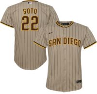 Nike Youth San Diego Padres Juan Soto #22 Home Cool Base Jersey - White - L Each