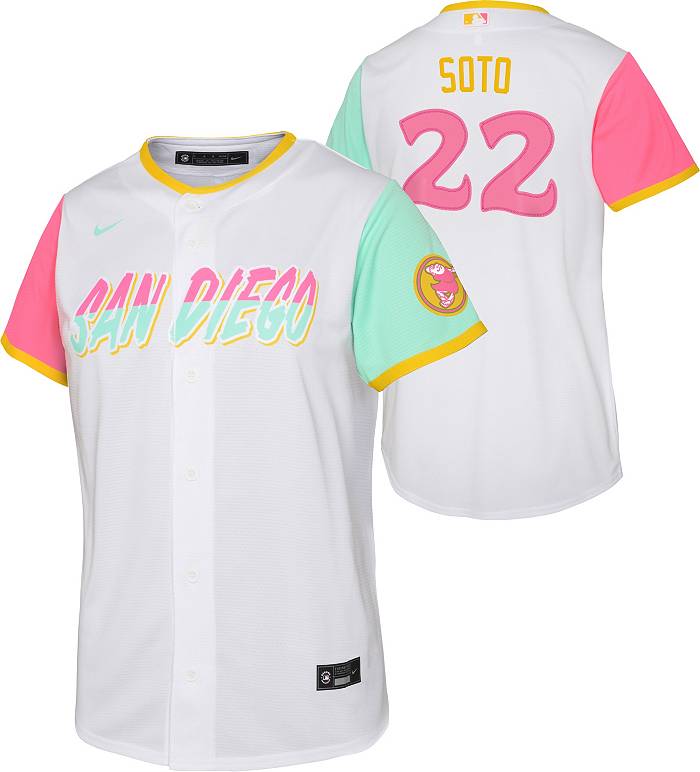 MLB San Diego Padres (Juan Soto) Men's Replica Baseball Jersey
