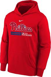 Nike Youth 2023 Postseason Philadelphia Phillies Authentic Collection  Pullover Hoodie