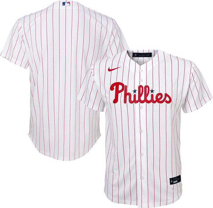 Nike Women's Replica Philadelphia Phillies Red Blank Cool Base Jersey