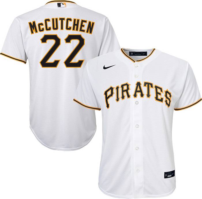 Nike Men's Pittsburgh Pirates Andrew McCutchen Cool Base Home Jersey - White - L Each