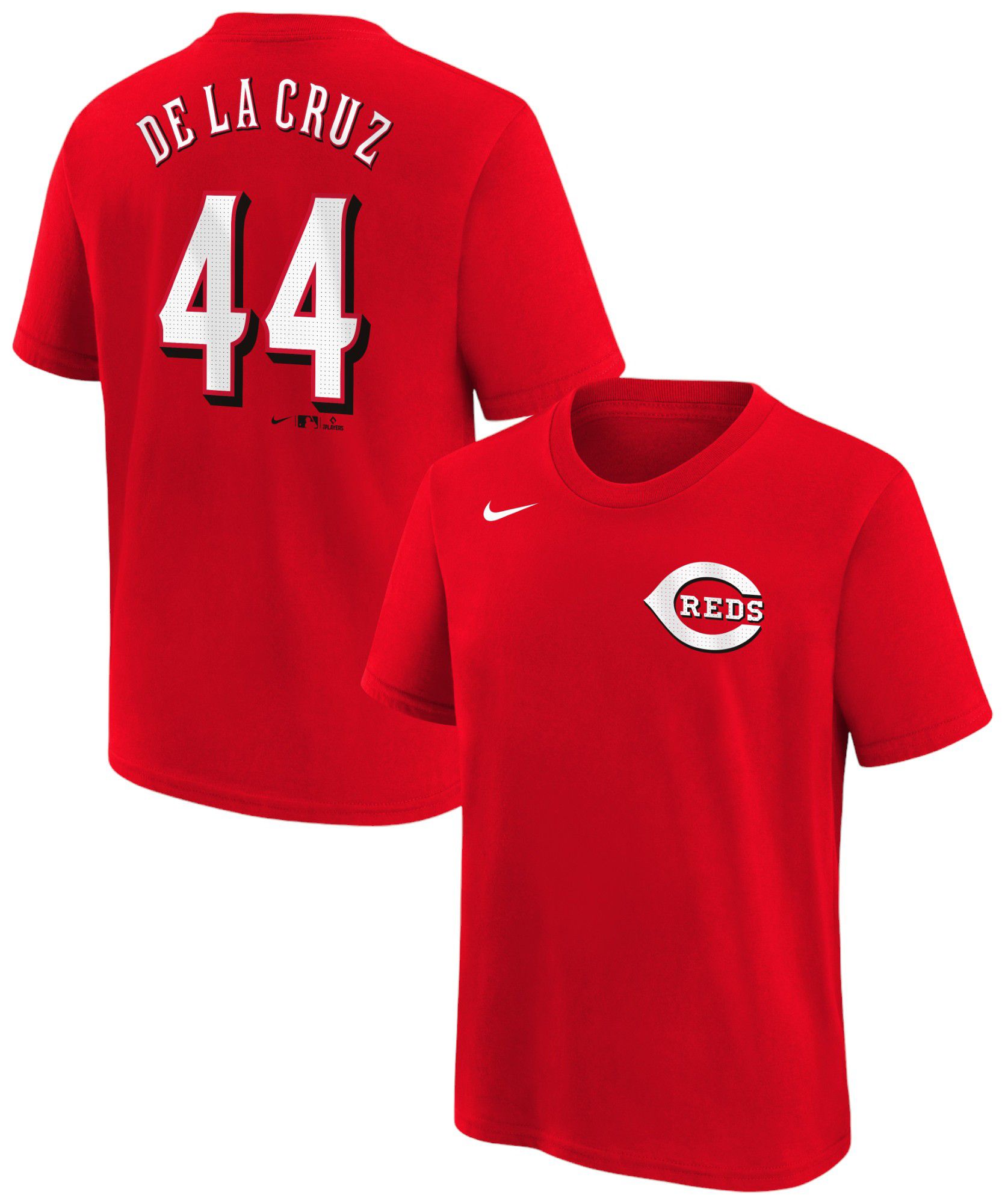 Nike Youth Cincinnati Reds Elly De La Cruz #44 Red Home T-Shirt product image