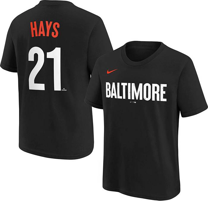Men's Baltimore Orioles Austin Hays Nike White Replica Player Jersey