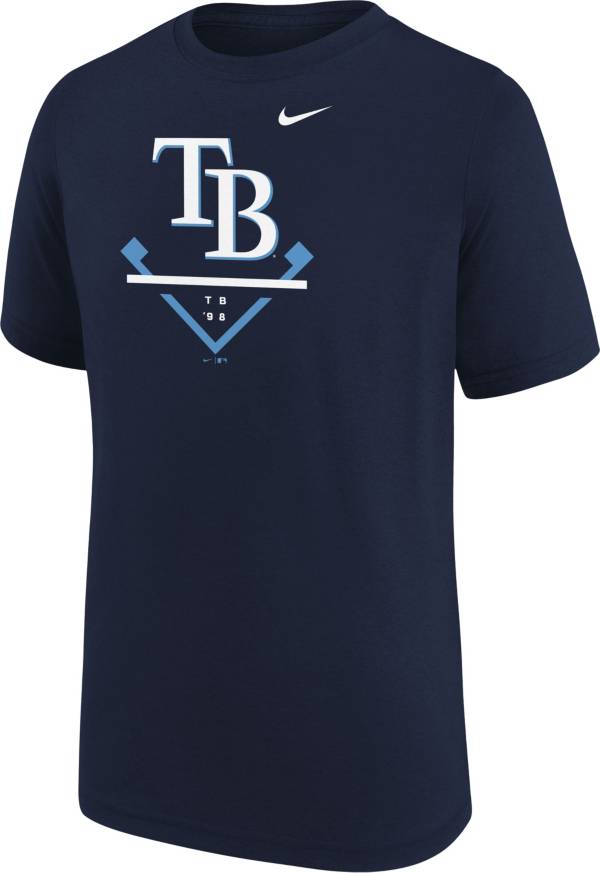 Nike Youth Tampa Bay Rays Navy Icon Legend T-Shirt product image