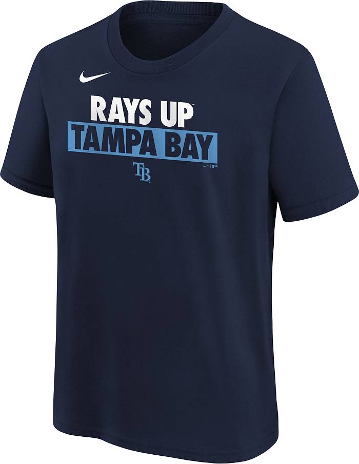 Nike Youth Tampa Bay Rays Navy Team Engineered T-Shirt