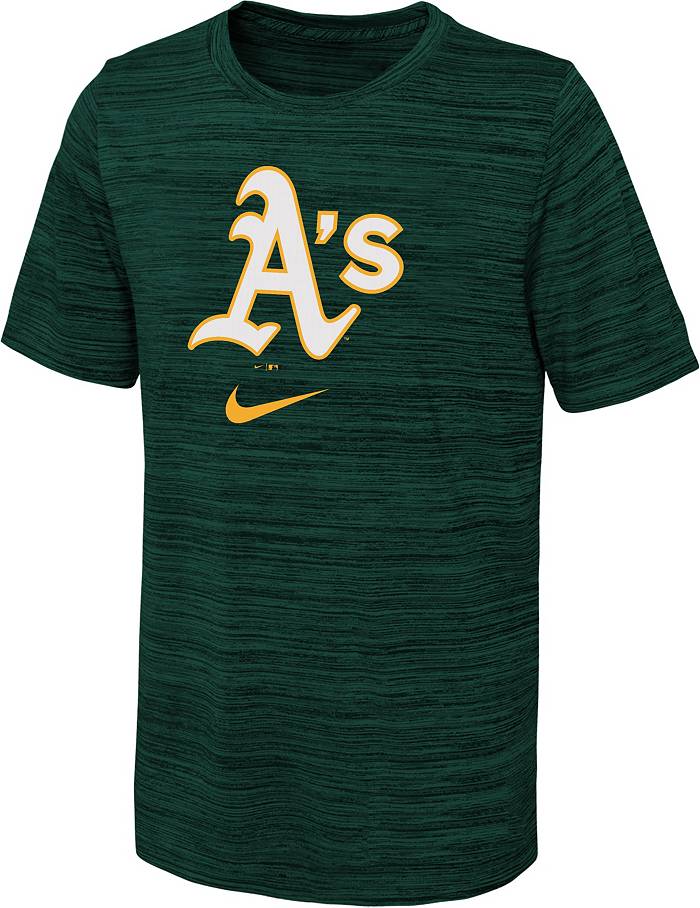Men's T-Shirt New Era Oakland Athletics MLB Large Logo Oversized Tee Black