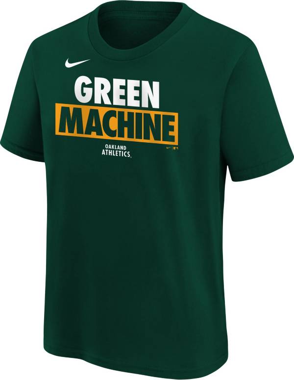 Nike Youth Oakland Athletics Green Team Engineered T-Shirt