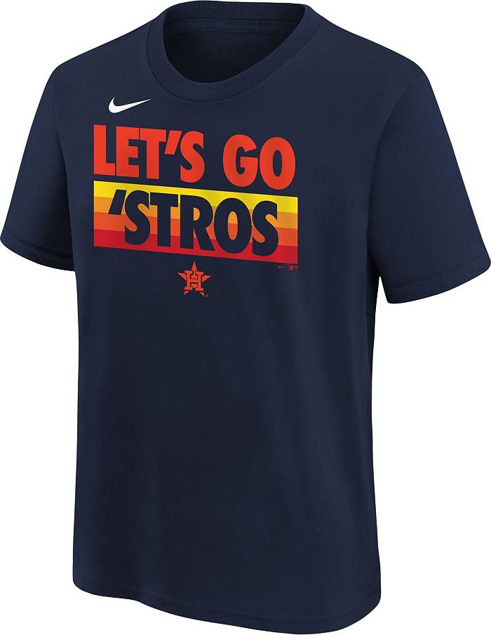 Dick's Sporting Goods Nike Youth Houston Astros Alex Bregman #2 Navy T-Shirt