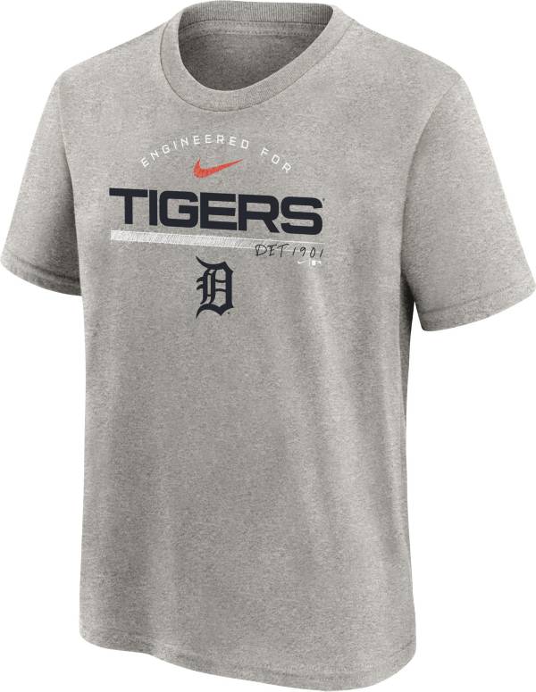 Nike Youth Detroit Tigers Gray Team Engineered T-Shirt product image