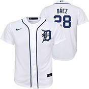 Nike Men's Detroit Tigers Javier Báez #28 Navy T-Shirt