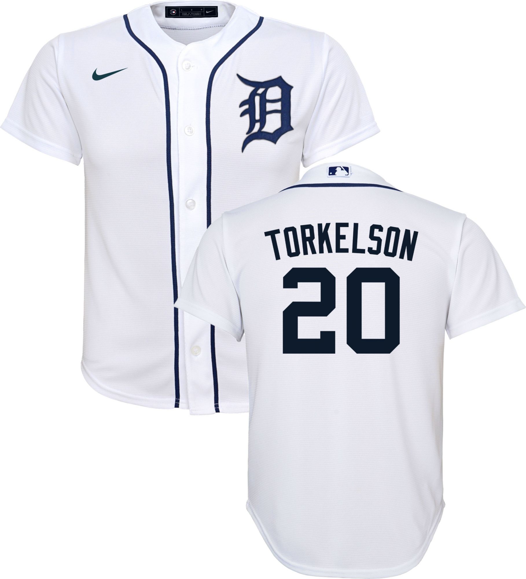 Detroit Tigers Spencer Torkelson Navy Authentic 2020 MLB Draft Alternate Team Jersey