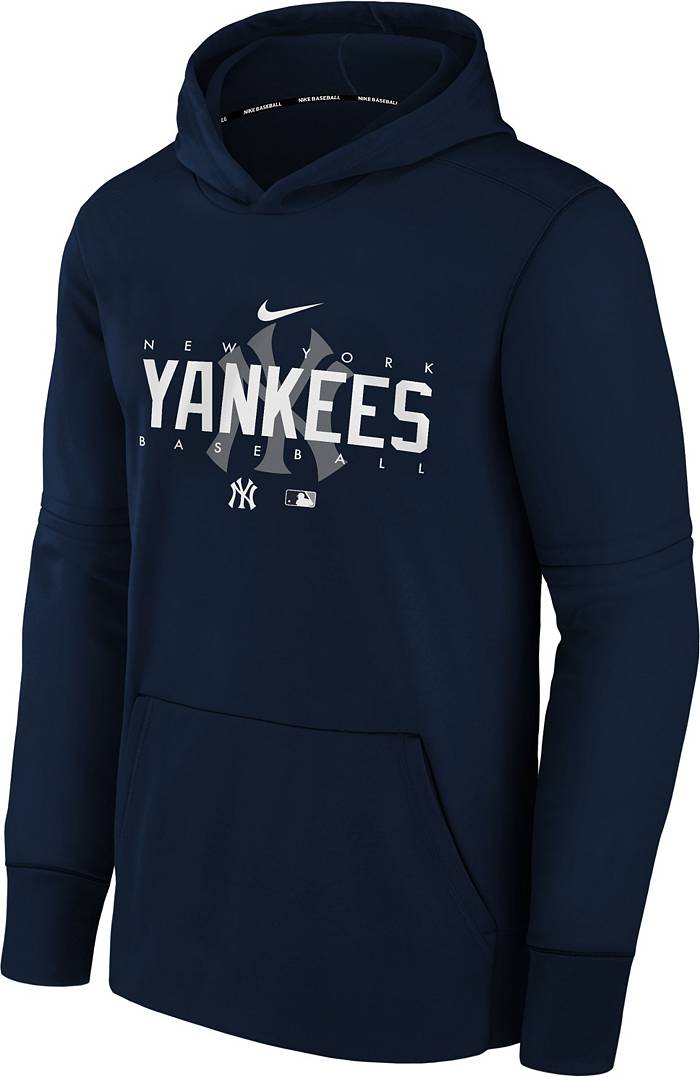 Nike Youth New York Yankees Blue Pregame Hoodie
