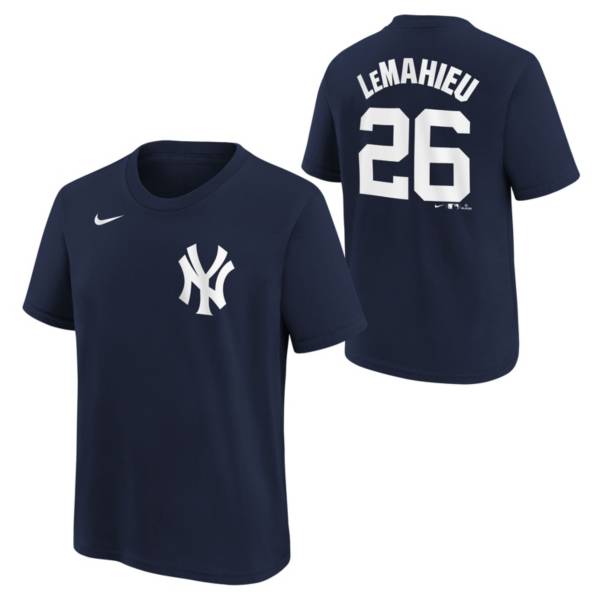 Nike Youth New York Yankees Giancarlo Stanton #27 Navy T-Shirt