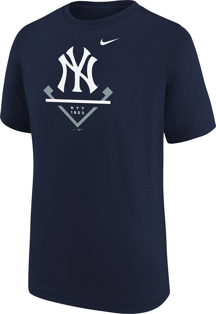 Men's New York Yankees Nike White Dri-Fit Baseball Legend T-Shirt