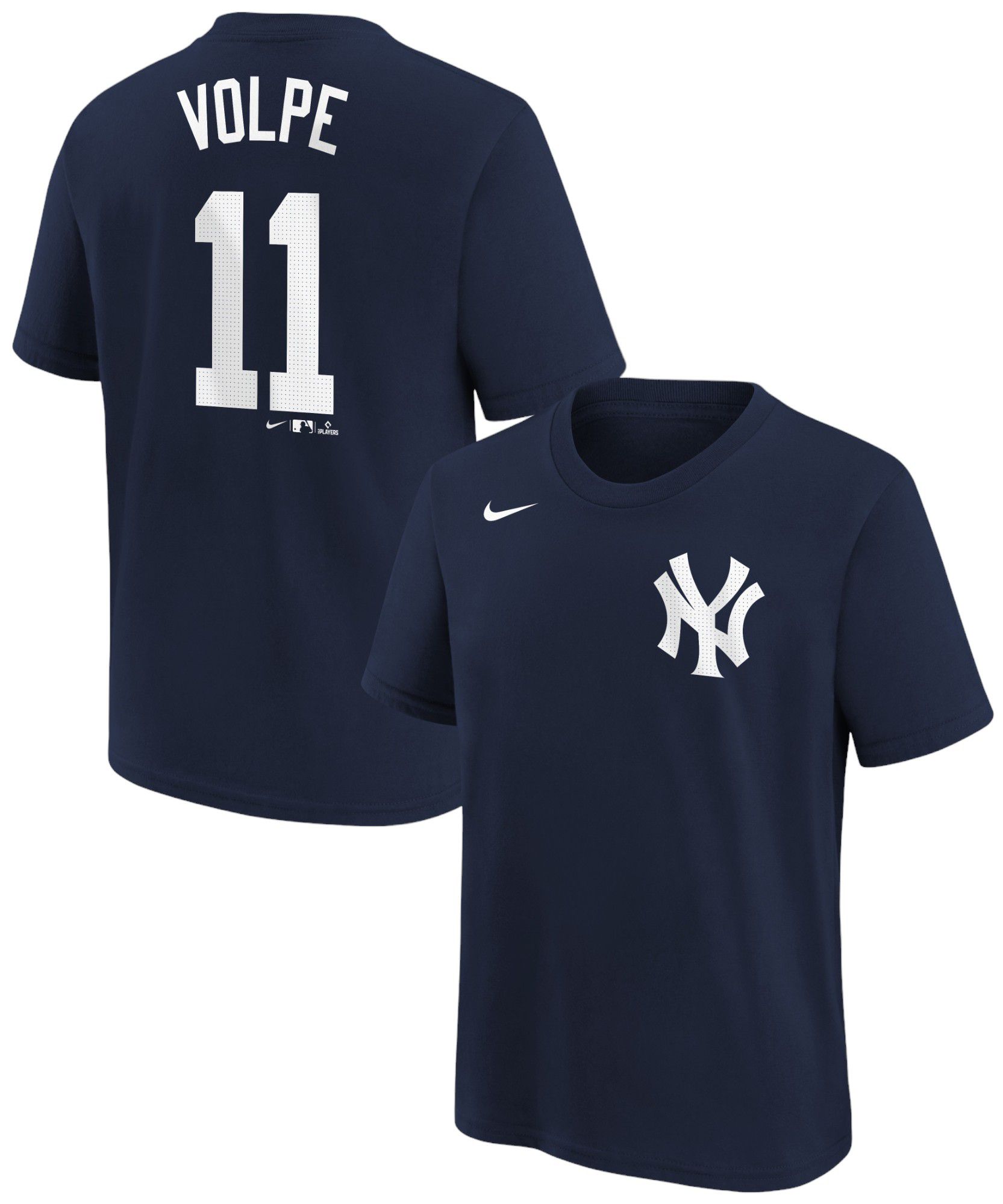 Nike Youth New York Yankees Anthony Volpe #11 Navy T-Shirt product image