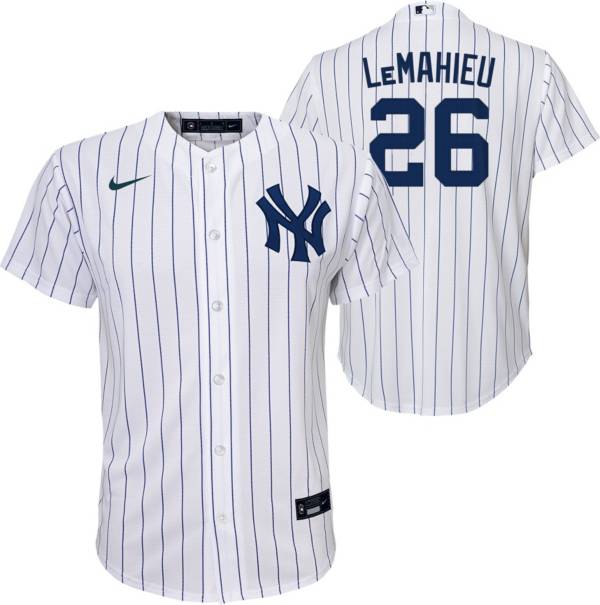 Youth Nike DJ LeMahieu White New York Yankees Home Replica Player Jersey