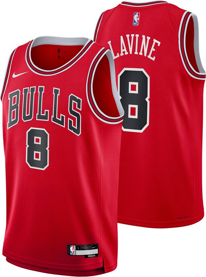 Authentic Zach Lavine Chicago Bulls NBA Nike City Edition Swingman Jersey