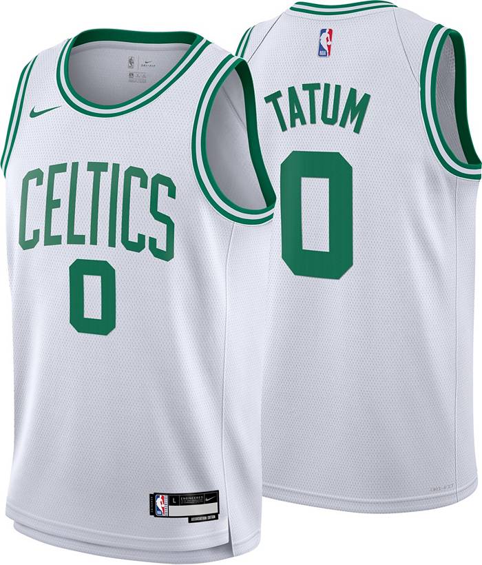 Green Nike NBA Boston Celtics Swingman Tatum #0 Jersey
