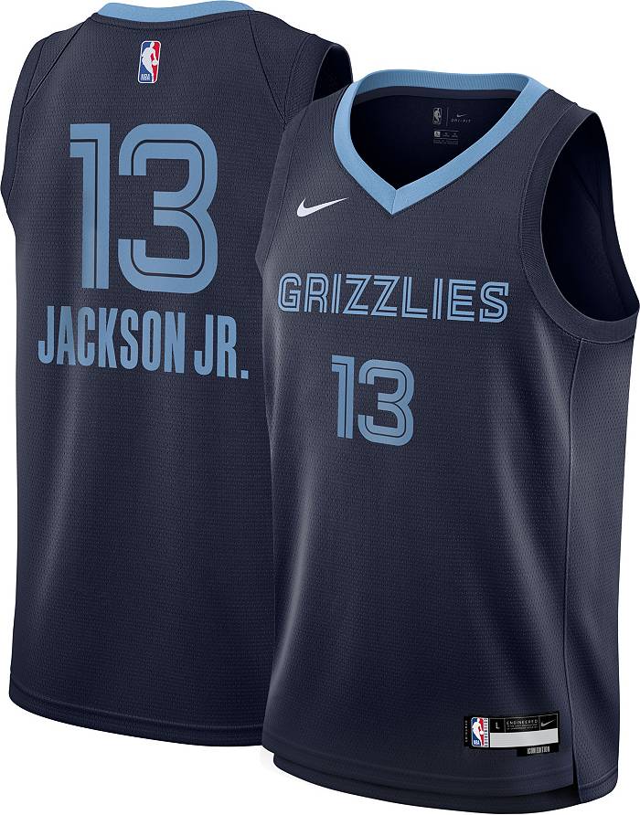 Nike Youth Memphis Grizzlies Jaren Jackson Jr. #13 Navy Swingman Jersey, Boys', XL, Blue